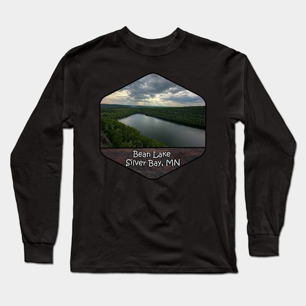 Minnesota - Bean Lake in Silver Bay Long Sleeve T-Shirt by gorff